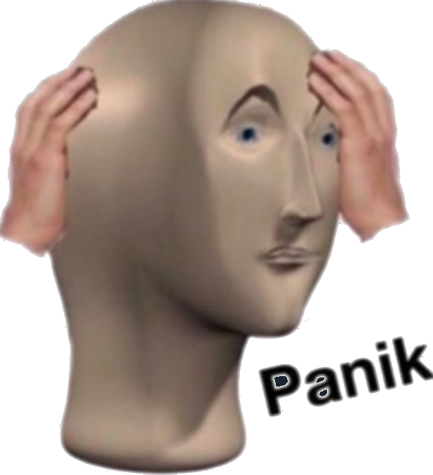 Panik: your face before the check